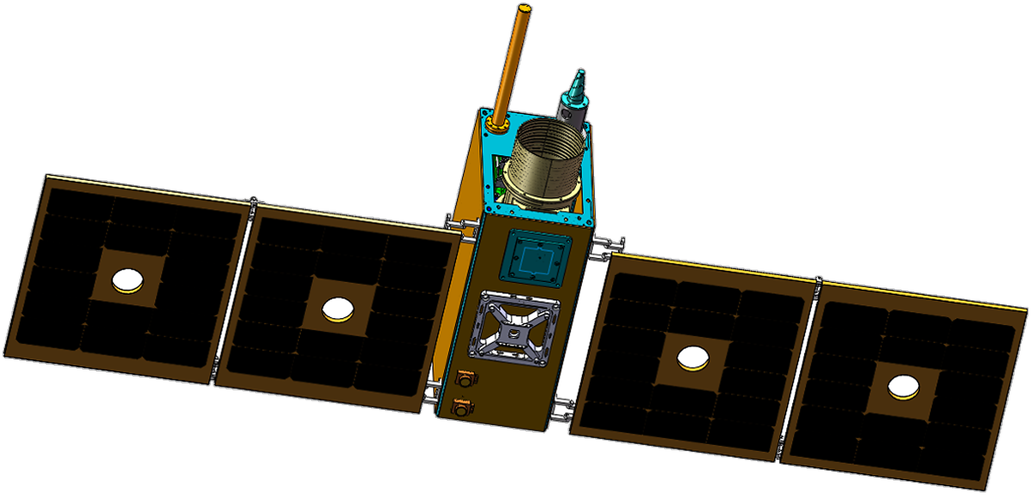 Optical micro-nano satellite, configuration 1