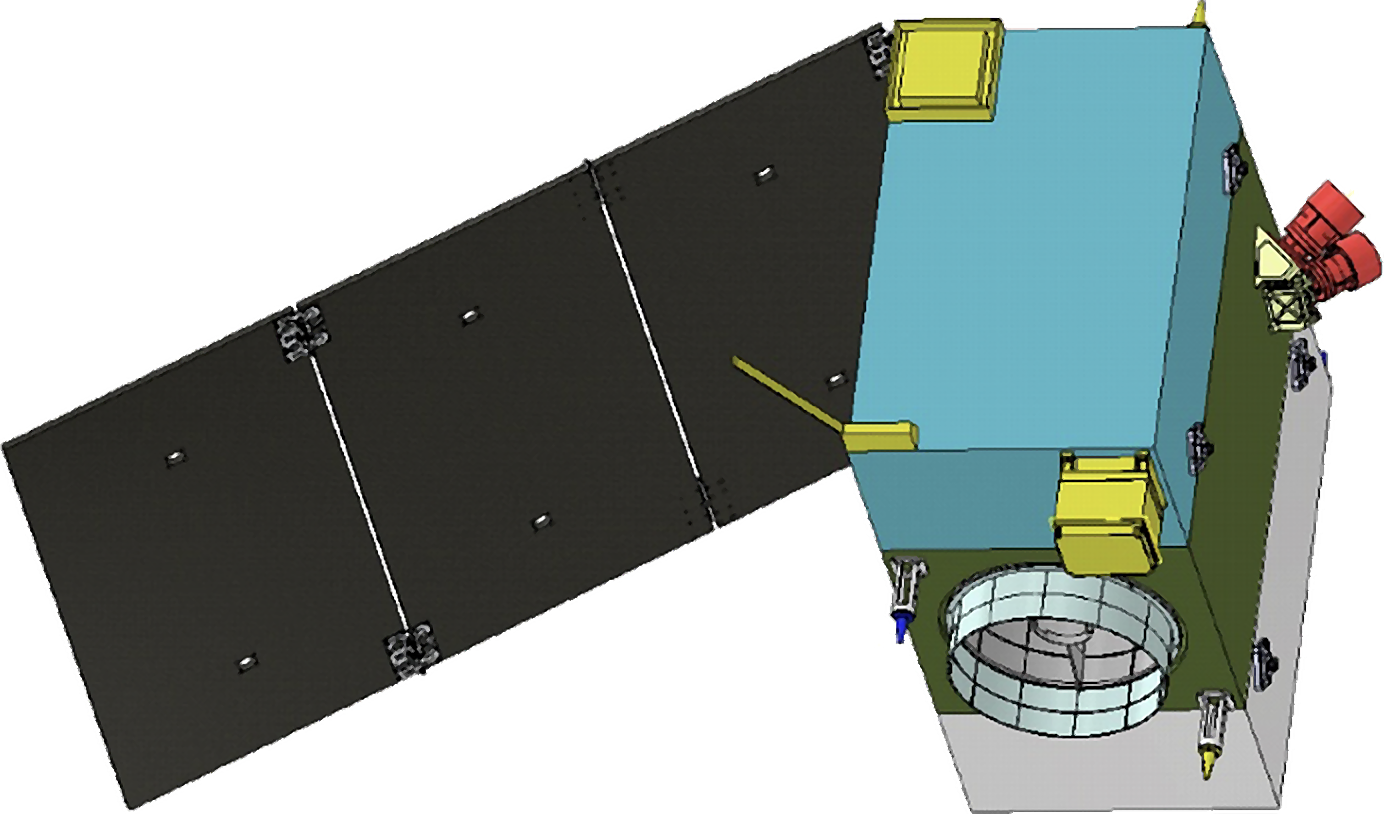 Optical micro-nano satellite, configuration 3